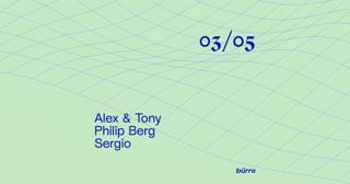 Bürro With Alex & Tony, Philip Berg, Sergio