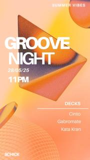 Groove Night: Cinto · Gabromate · Kata Kran