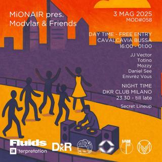 Mod#058 // Openair Modvlar&Friends At Cavalcavia Bussa + After Dkr // Free Entry