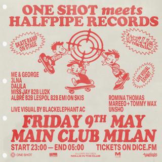 One Shot Meets Halfpipe Records