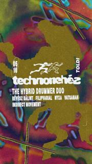 Technonehéz With The Hybrid Drummer Duo