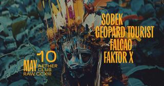Raw Ccxiii: Sobek, Geopard Tourist, Falcao, Faktor X