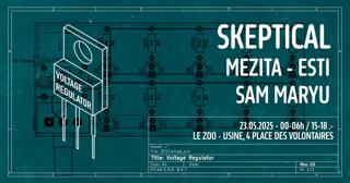 Voltage Regulator: Skeptical + Mezita + Esti + Sam Maryu [Vj: Mapping Fest. Finta_ Crew]