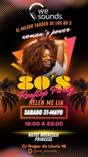 80'S Rooftop House Party Free Entrance