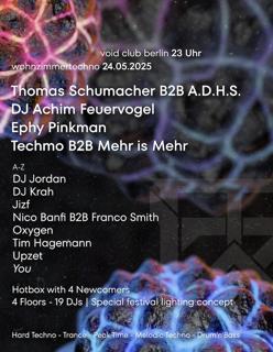 3 Years Wzt W/ Thomas Schumacher B2B A.D.H.S.,Dj Achim Feuervogel,Ephy Pinkman,Mehr Is Mehr