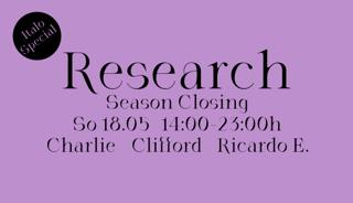 Research With Charlie, Clifford & Ricardo E