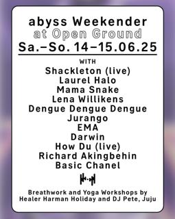 Abyss Weekender At Open Ground