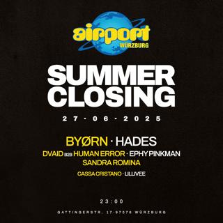 Airport Pres. Summer Closing