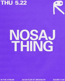 Nosaj Thing In The Atrium