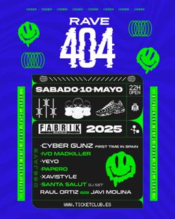 Rave 404 En Fabrik (Uptempo, Makina, Hardstyle...)