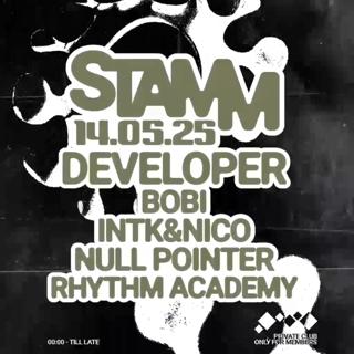 Stamm With Developer, Bobi, Intk & Nico, Null Pointer, Rythm Academy