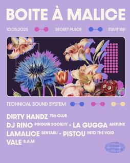 Boite A Malice: Dj Rino, Lamalice, La Gugga, 756 Club