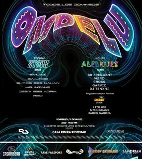 Omdelu / Todos Los Domingos / 11 De Mayo / Casa Ribera / Techno-House