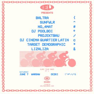 Eelf Presents Warsaw: Baltra, Sunflwr, No_4Mat, Dj Poolboi, Projektbau