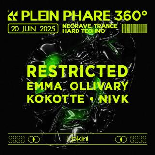 Plein Phare Inv. Restricted, Emma Ollivary, Nivk & Kokotte - Scène 360°