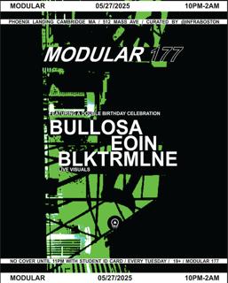 Modular Presents: Bullosa, Eoin, Blktrmlne