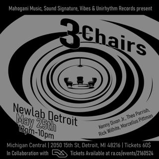 3 Chairs At Newlab Detroit