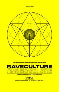 Rave Culture - Underground Dance Culture Since 1988
