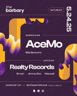 The Barbary Pres. Acemo // Realty Recs