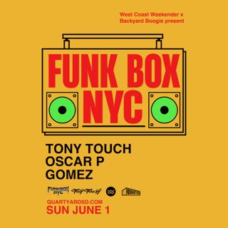 Funk Box Nyc With Tony Touch