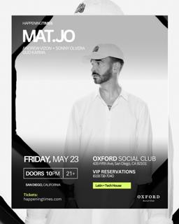 Happening Times Presents: Mat.Joe