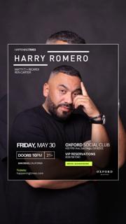 Happening Times Presents: Harry Romero