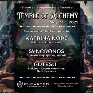Elevated Frequencies Presents Temple Of Alchemy