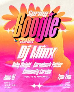 Loso Presents: Spring Boogie Pride Editon