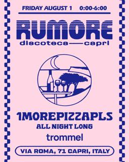 Rumore Season 25 Party N. 25 W/ 1Morepizzapls