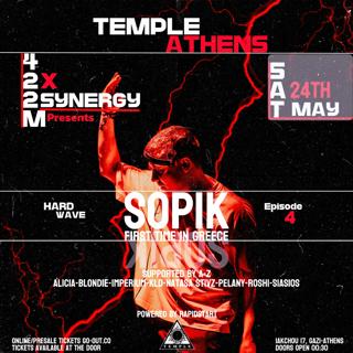 422M X Synergy - Pres. 'Hard Wave Ep.4' With Sopik (Greece Debut) - Sat 24, May