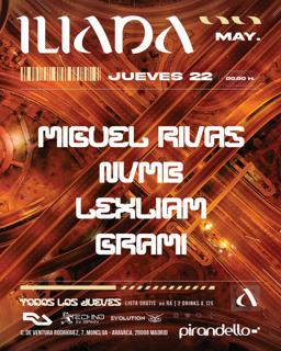 Iliada Club + Miguel Rivas + Nvmb + Lexliam + Grami