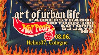 Parkerstrange X Hotpeople X Art Of Urban Life X Pfingstsonntag 08.06. X Helios37