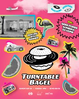 Turntable Bagel - Dj Kumi, Arri Purri, Sombra