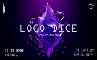 Loco Dice Purple Jam World Tour (La)