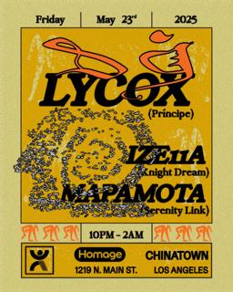 Night Moves With Dj Lycox (Príncipe), Mapamota, And Ize11A