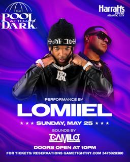 Dj Camilo And Lomiiel Live Memorial Day Sunday Harrahs Pool Party 2025