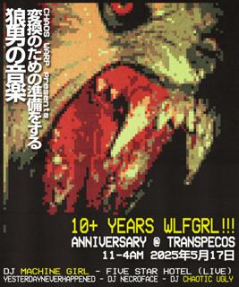 Machine Girl - 10+ Years Wlfgrl! Anniversary Celebration
