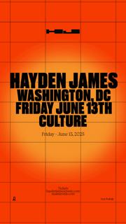 Nü Androids Presents: Hayden James