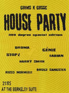 Guems X Gussc Present: Houseparty End Of Exams