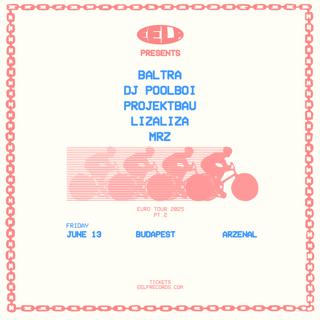 Eelf Presents Budapest: Baltra (Nyc) Dj Poolboi (Berlin), Projektbau, Lilzaliza, Mrz