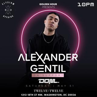 Alexander Gentil - Dj Dom