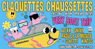Very Boat Trip • Claquettes Chaussettes X Barboteur [Free]
