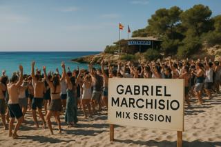 Gabriel Marchisio At Sa Trincha Ibiza
