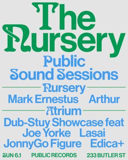Public Sound Sessions: Mark Ernestus + Arthur / Joe Yorke + Lasai + Jonnygo Figure + Edica