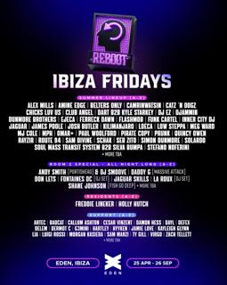 Reboot Ibiza Fridays