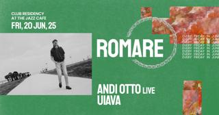 Romare With Andi Otto & Uiava (Residency Week 3 - 20Th June)