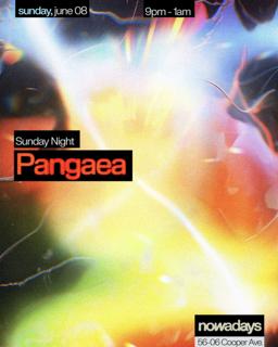 Sunday Night: Pangaea