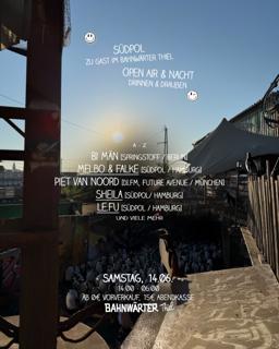 Südpol Zu Gast Im Bahnwärter Thiel – Open Air & Nacht – Drinnen & Draußen