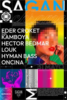 Sagan: Kamboya B2B Eder Croket + Sagan Djs At Siroco Club