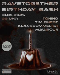 Sandtogether E.V. Presents: Ravetogether Birthday Bash With Tonino
